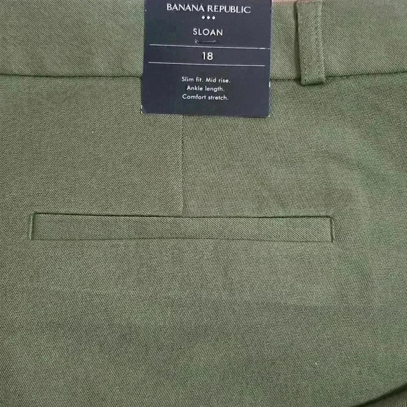 Banana Republic Sloan Comfort Stretch Slim Ankle Pant - Picture 14 of 15